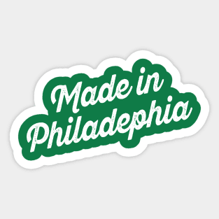 Made in Philadelphia Sticker